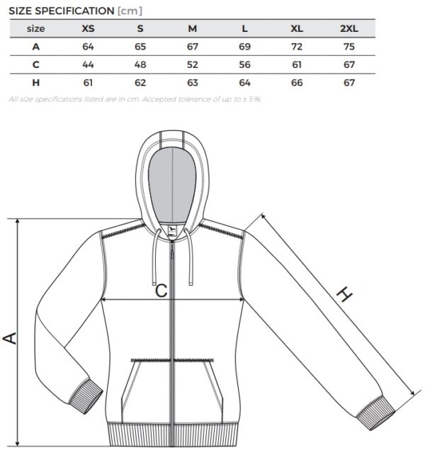 BB mikina na zip - Image 9